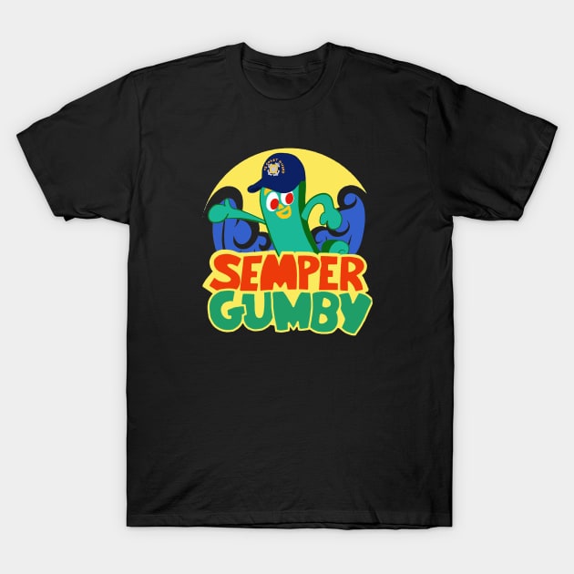 gumby 3f T-Shirt by Arya Alliem